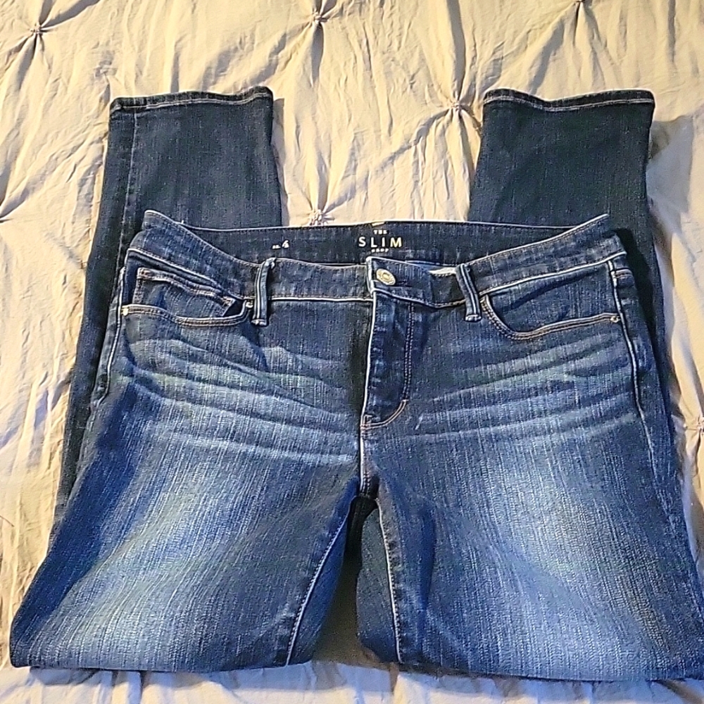 Slim Cropped jeans size 4